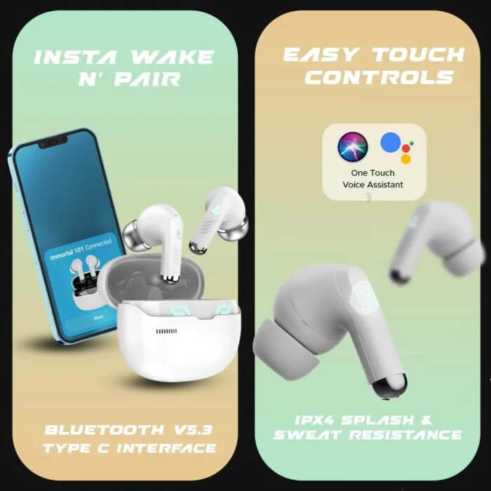 RENEWED BOAT IMMORTAL 101 EARBUDS - Image 3