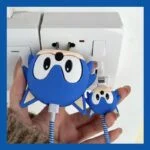 Blue Superman 3D Cartoon iPhone Charger Case Cover - Image 4