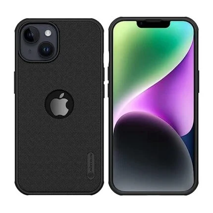 Nillkin With Logo Frosted Shield Pro Case Compatible With Iphone 14 Plus Black