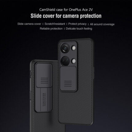 Nillkin Camshield Case Compatible With Oneplus Nord 3 - Black