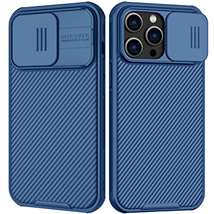 Nillkin Camshield Pro Case Compatible With Iphone 14 Pro Max Blue