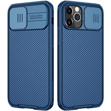 Nillkin Camshield Pro Case Compatible With Iphone 12 Pro Max - Blue