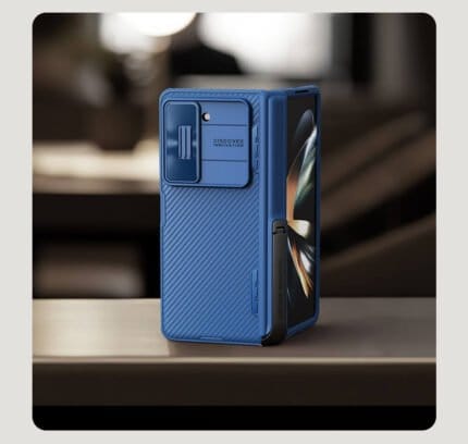 Nillkin Camshield Fold Bracket Version Camera protective cover case for Samsung Galaxy Z Fold5 (Fold 5) - Blue