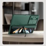 Nillkin Camshield Fold Bracket Version Camera protective cover case for Samsung Galaxy Z Fold5 (Fold 5) - Green