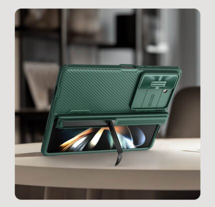 Nillkin Camshield Fold Bracket Version Camera protective cover case for Samsung Galaxy Z Fold5 (Fold 5) - Green