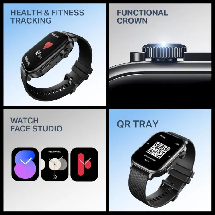 boAt New Launch Storm Infinity Max, 20 Days Maximum Battery, Biggest Battery Capacity Ever! 2.01" (5.1cm) Display, Functional Crown, AI Nudges, BT Calling, Smart Watch for Men & Women - Image 5