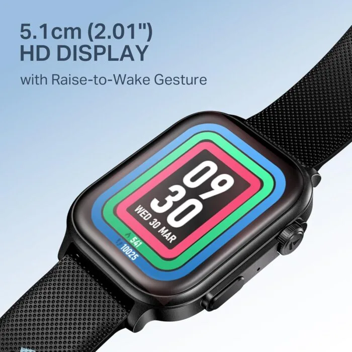 boAt New Launch Storm Infinity Max, 20 Days Maximum Battery, Biggest Battery Capacity Ever! 2.01" (5.1cm) Display, Functional Crown, AI Nudges, BT Calling, Smart Watch for Men & Women - Image 4
