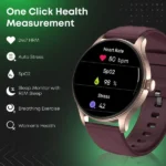 Fastrack Jupiter R1 With 3.50 cm, Fast Charge, 100+ Sports Mode, IP68, AI Voice Assistant, Fashion Smartwatch - Image 4